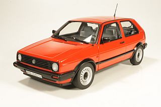 VW Golf 2 CL 1984, punainen - Sulje napsauttamalla kuva