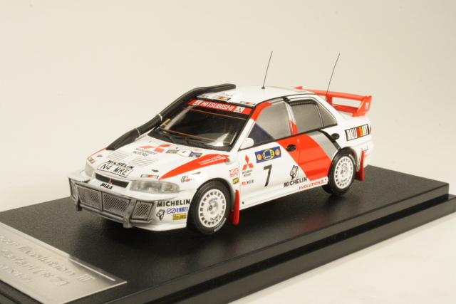 Mitsubishi Lancer Evo III, 1st. Safari 1996, T.Makinen, no.7 - Sulje napsauttamalla kuva