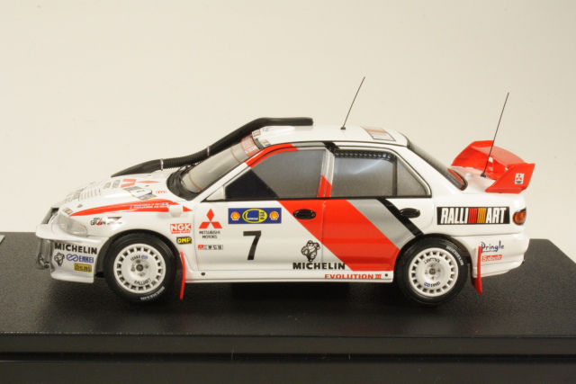 Mitsubishi Lancer Evo III, 1st. Safari 1996, T.Makinen, no.7 - Sulje napsauttamalla kuva