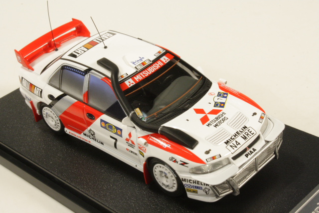 Mitsubishi Lancer Evo III, 1st. Safari 1996, T.Makinen, no.7 - Sulje napsauttamalla kuva