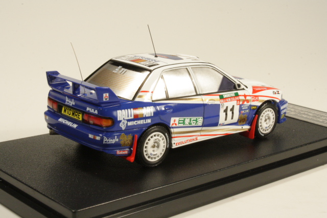 Mitsubishi Lancer Evo III, 5th NewZealand 1995, T.Mäkinen, no.11 - Sulje napsauttamalla kuva