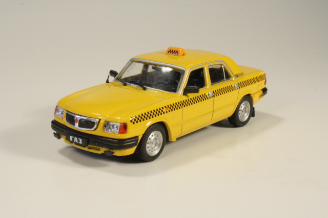 Volga GAZ 3110 4d Taxi 1997, yellow