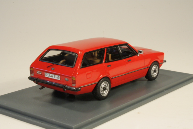 Ford Taunus TC2 Turnier GL 1976, punainen - Sulje napsauttamalla kuva