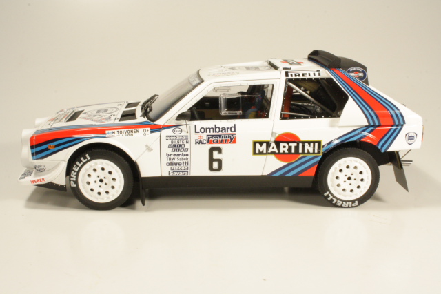 Lancia Delta S4, 1st. RAC Rally 1985, H.Toivonen, no.6 - Sulje napsauttamalla kuva