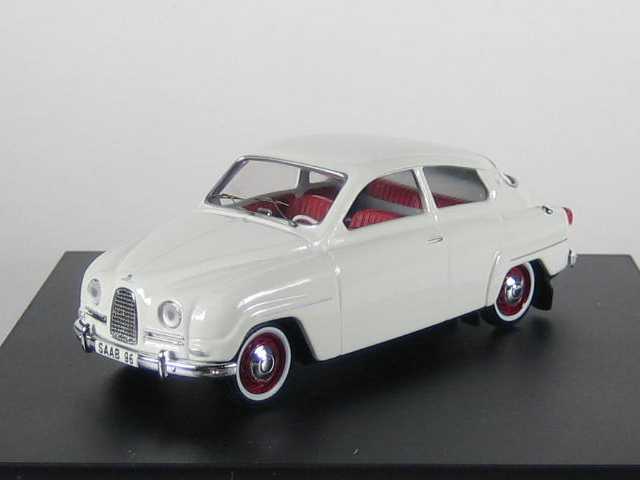 Saab 96 Standard 1961, valkoinen