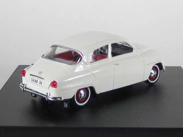 Saab 96 Standard 1961, valkoinen