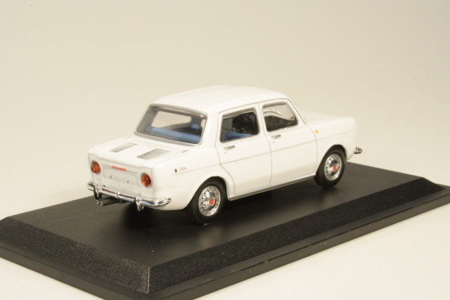 Simca Abarth 1150 1963, valkoinen