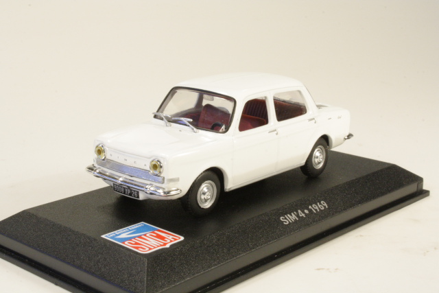 Simca Sim 4 1969, white