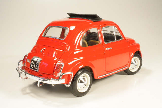 Fiat 500L Sunroof 1968, punainen