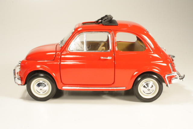 Fiat 500L Sunroof 1968, punainen