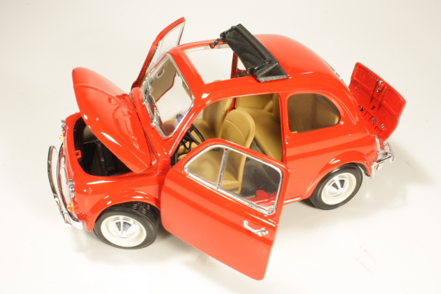 Fiat 500L Sunroof 1968, punainen