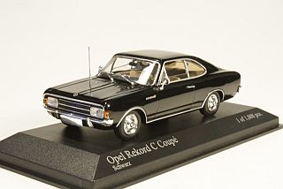 Opel Rekord C Coupe 1966, musta - Sulje napsauttamalla kuva