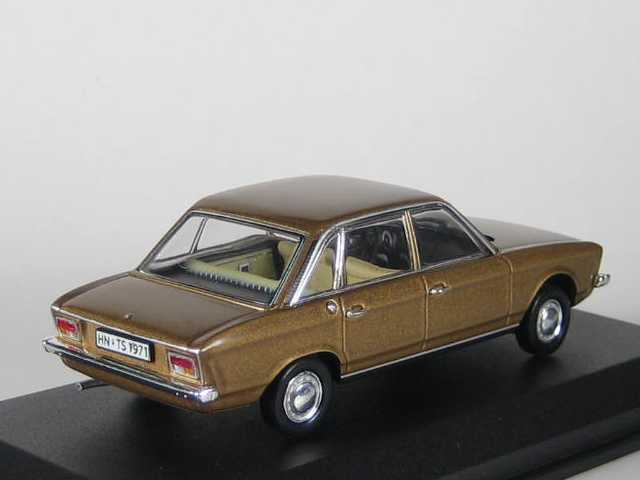 VW K70 1970, metallin ruskea