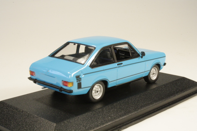 Ford Escort Mk2 Sport 1600 1975, vaaleansininen - Sulje napsauttamalla kuva