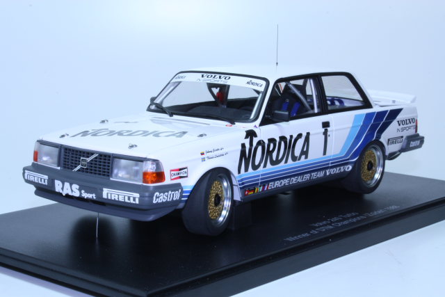 Volvo 240 Turbo, 1st. Zolder 1986, J.Cecotto/T.Lindström, no.1