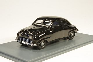 Saab 92B 1958, musta