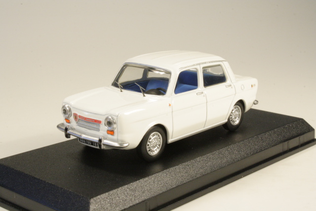 Simca Abarth 1150 1963, white