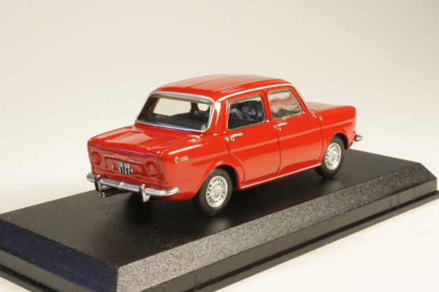 Simca Abarth 1150 1963, punainen - Sulje napsauttamalla kuva