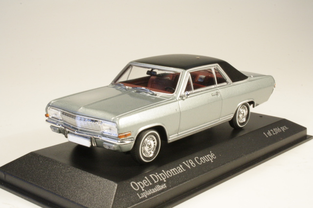Opel Diplomat V8 Coupe 1965, silver