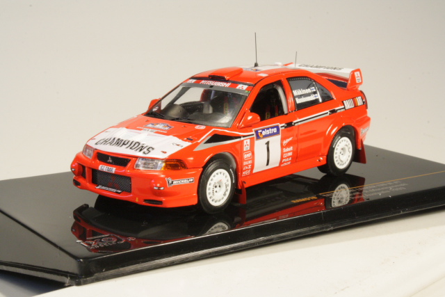 Mitsubishi Lancer Evo VI, 3rd Australia 1999, T.Mäkinen, no.1 - Sulje napsauttamalla kuva