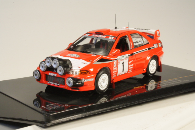 Mitsubishi Lancer Evo VI, 1st. New Zealand 1999, T.Makinen, no.1