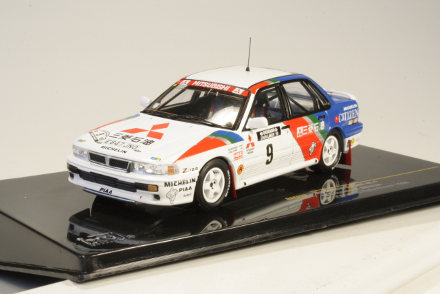Mitsubishi Galant VR4 Evo, 1st.1000 Lakes 1989, M.Ericsson, no.9