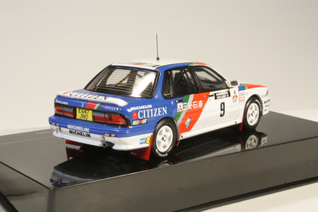 Mitsubishi Galant VR4 Evo, 1st.1000 Lakes 1989, M.Ericsson, no.9