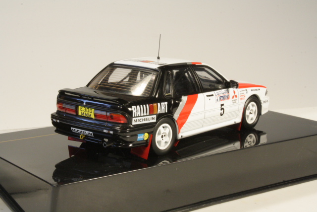 Mitsubishi Galant VR4 Evo, RAC 1988, A.Vatanen, no.5 - Sulje napsauttamalla kuva