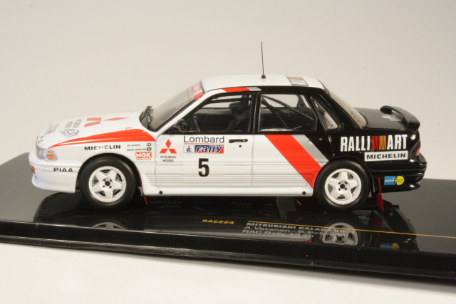 Mitsubishi Galant VR4 Evo, RAC 1988, A.Vatanen, no.5 - Sulje napsauttamalla kuva