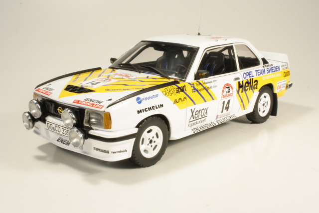 Opel Ascona B 400, 1000 Lakes 1980, B.Johansson, no.14