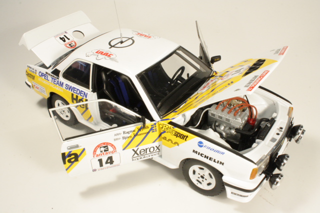 Opel Ascona B 400, 1000 Lakes 1980, B.Johansson, no.14