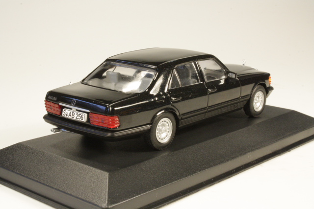 Mercedes 500SE (W126) 1979, black
