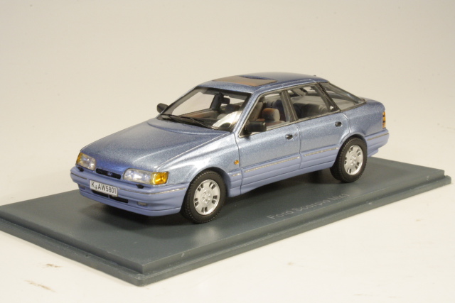 Ford Scorpio Mk1 1985, vaaleansininen - Sulje napsauttamalla kuva