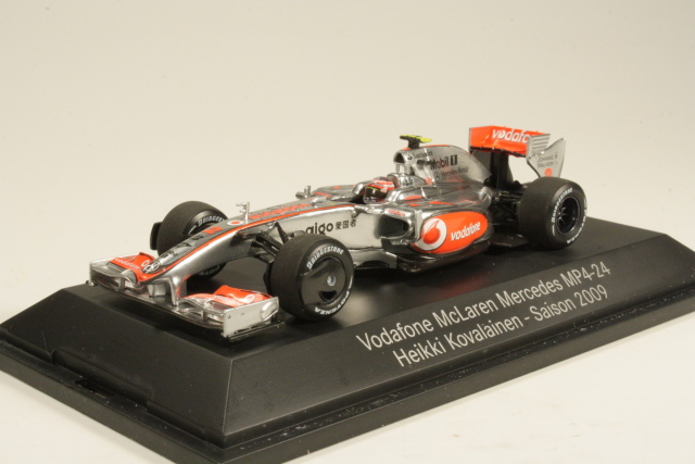 McLaren Mercedes MP4/24, F1 2009, H.Kovalainen, no.2 - Sulje napsauttamalla kuva