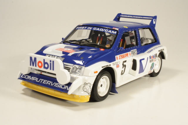 MG Metro 6R4, Monte Carlo 1986, T.Pond, no.5 - Sulje napsauttamalla kuva