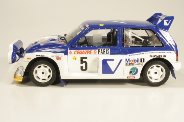 MG Metro 6R4, Monte Carlo 1986, T.Pond, no.5 - Sulje napsauttamalla kuva