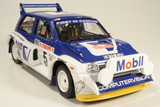 MG Metro 6R4, Monte Carlo 1986, T.Pond, no.5 - Sulje napsauttamalla kuva