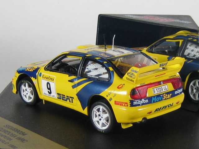 Seat Cordoba WRC, Monte Carlo 1999, H.Rovanperä, no.9