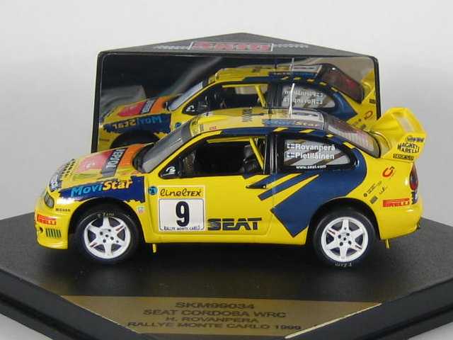 Seat Cordoba WRC, Monte Carlo 1999, H.Rovanperä, no.9