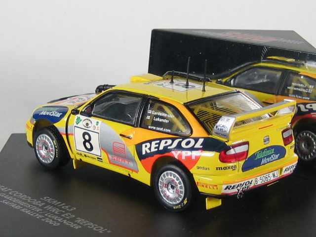 Seat Cordoba WRC E2, Safari 2000, T.Gardemeister, no.8 - Sulje napsauttamalla kuva