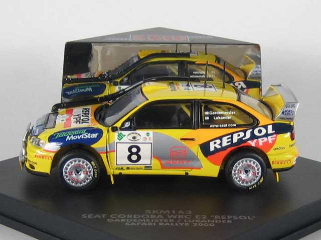 Seat Cordoba WRC E2, Safari 2000, T.Gardemeister, no.8 - Sulje napsauttamalla kuva