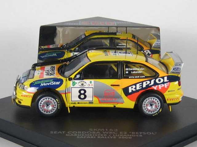 Seat Cordoba WRC E2, Safari 2000, T.Gardemeister, no.8