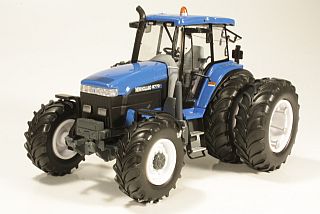 New Holland 8770A, sininen "Paripyörät" - Sulje napsauttamalla kuva