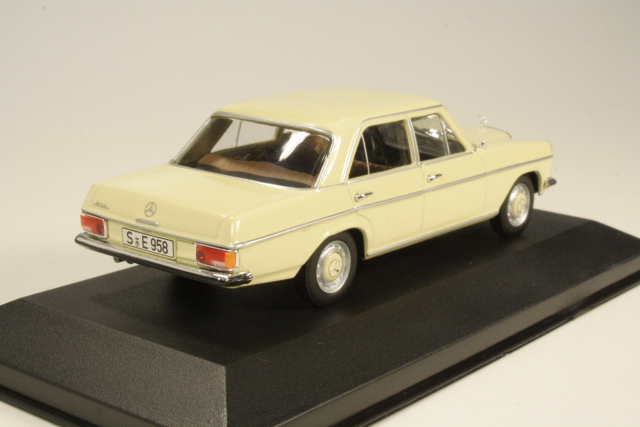 Mercedes 200/8 (W115) 1968, vaalea beige - Sulje napsauttamalla kuva