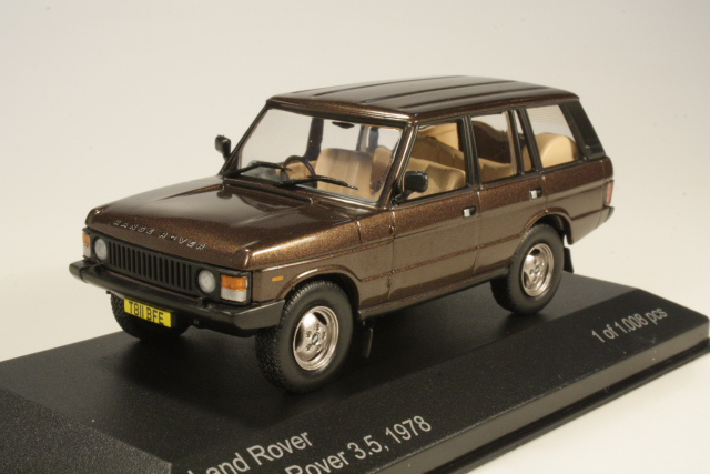 Range Rover Vogue 2.5 1978, dark brown
