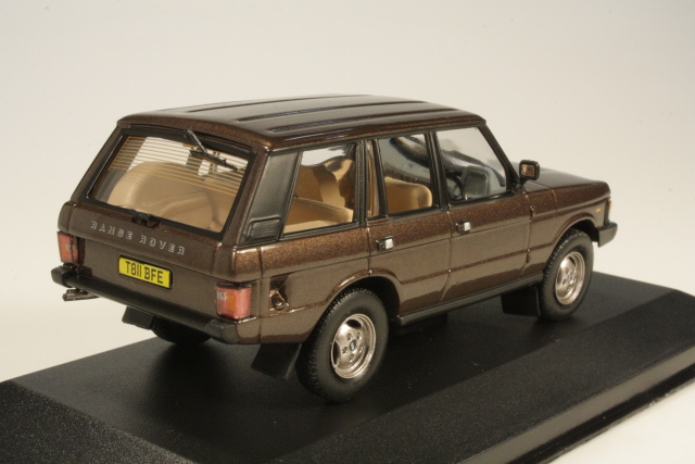 Range Rover Vogue 2.5 1978, ruskea - Sulje napsauttamalla kuva