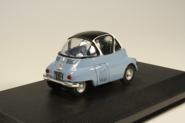 ISO Isetta 1954, sininen/valkoinen - Sulje napsauttamalla kuva