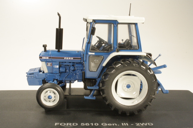 Ford 5610 Mark III 2wd 1989, sininen - Sulje napsauttamalla kuva