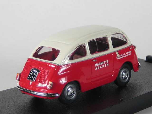 Fiat 600 Multipla 1955, Marmitte Abarth