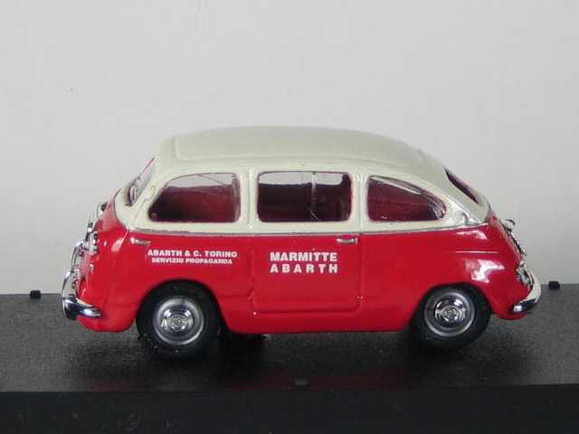 Fiat 600 Multipla 1955, Marmitte Abarth